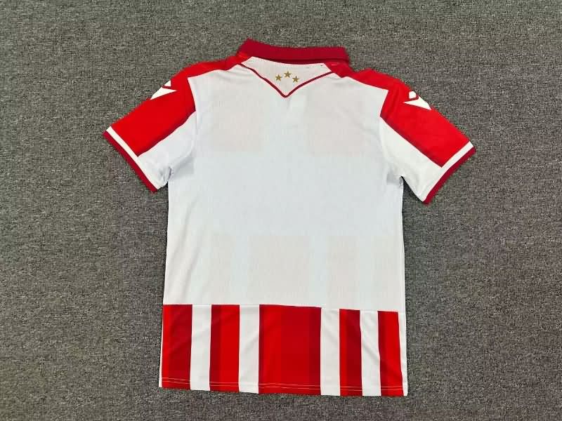 Thailand Quality(AAA) 25/26 Red Star Belgrade Home Soccer Jersey