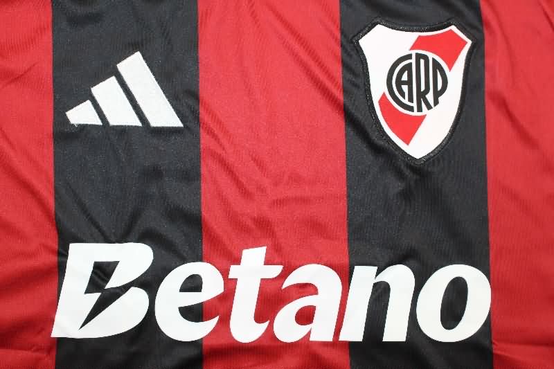 Thailand Quality(AAA) 2025 River Plate Away Soccer Jersey With Sponsor
