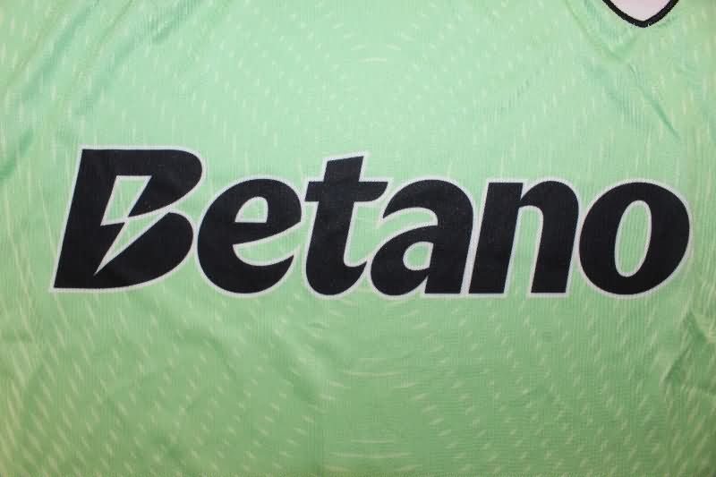 Thailand Quality(AAA) 2025 River Plate Goalkeeper Green Soccer Jersey