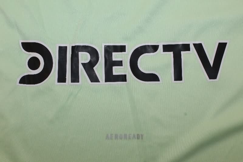Thailand Quality(AAA) 2025 River Plate Goalkeeper Green Soccer Jersey