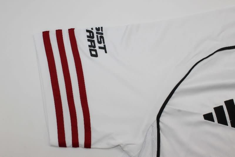 Thailand Quality(AAA) 2025 River Plate Home Soccer Jersey