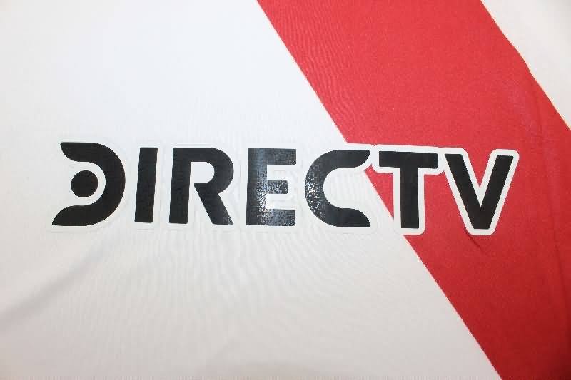 Thailand Quality(AAA) 2025 River Plate Home Long Sleeve Soccer Jersey