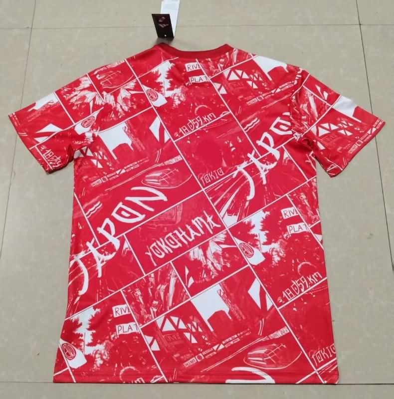 Thailand Quality(AAA) 2025 River Plate Training Soccer Jersey 03