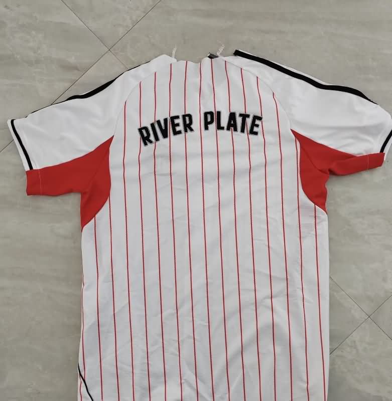 Thailand Quality(AAA) 2025 River Plate Travel Soccer Jersey