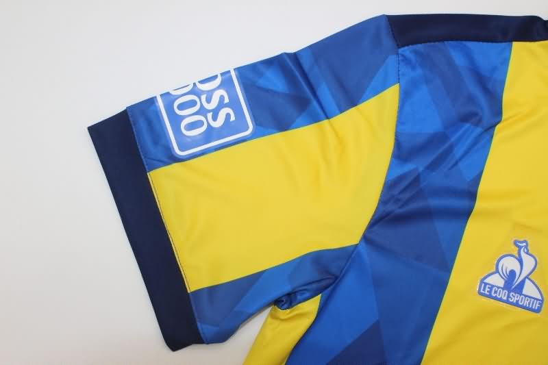 Thailand Quality(AAA) 2025 Rosario Central Home Soccer Jersey