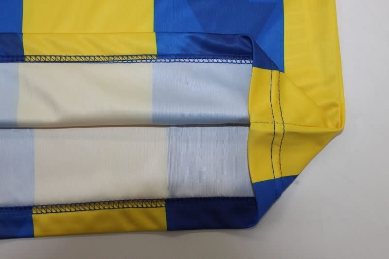 Thailand Quality(AAA) 2025 Rosario Central Home Soccer Jersey