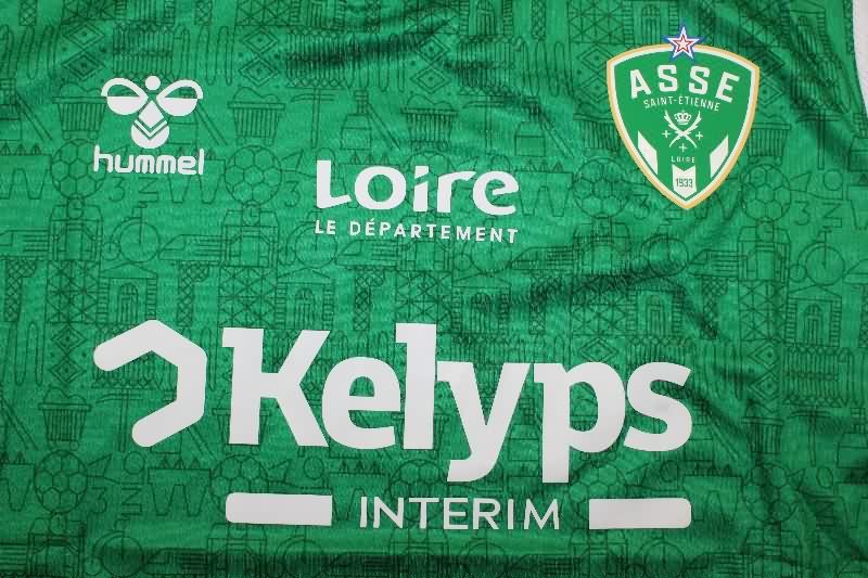 Thailand Quality(AAA) 25/26 Saint Etienne Home Soccer Jersey