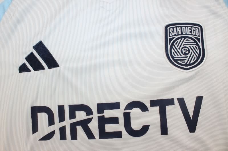 Thailand Quality(AAA) 2025 San Diego Away Soccer Jersey