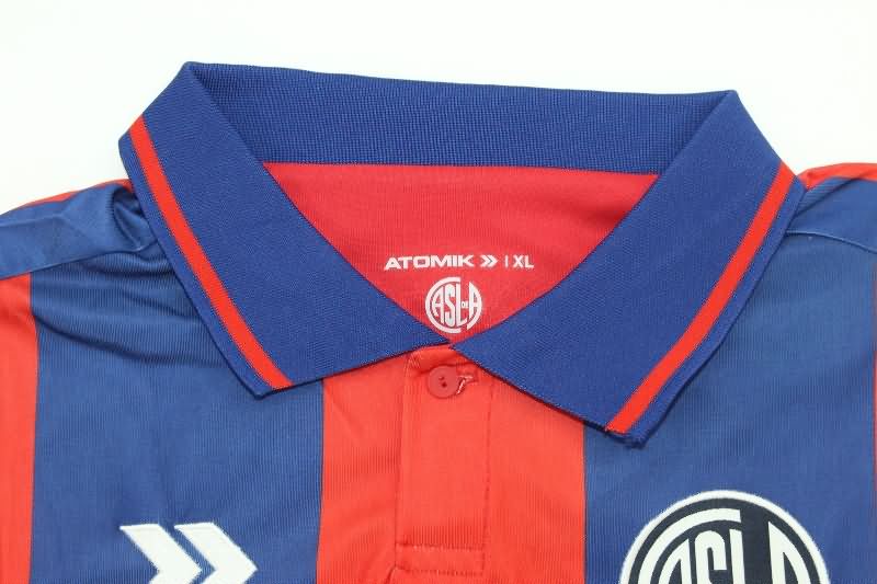Thailand Quality(AAA) 2025 San Lorenzo Home Soccer Jersey