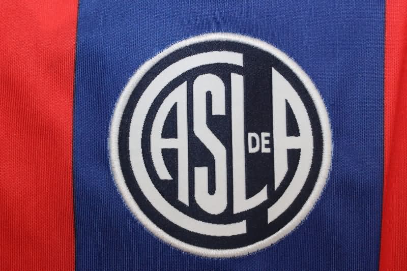 Thailand Quality(AAA) 2025 San Lorenzo Home Soccer Jersey