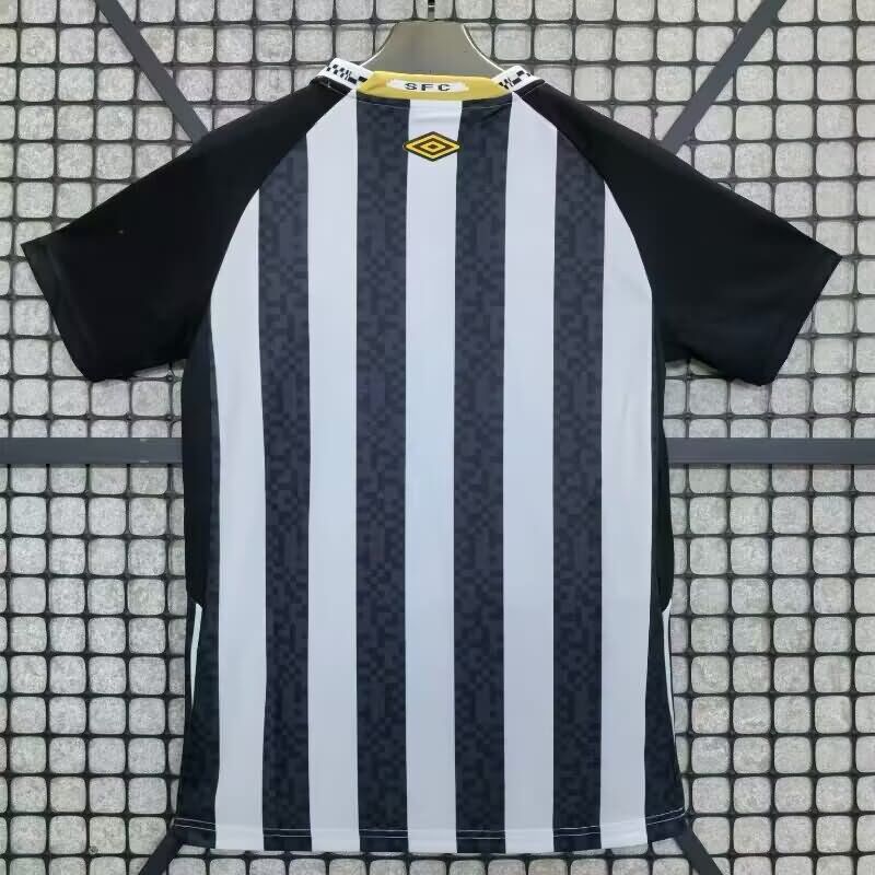Thailand Quality(AAA) 2025 Santos Away Soccer Jersey