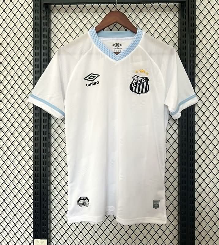 Thailand Quality(AAA) 2025 Santos Home Soccer Jersey