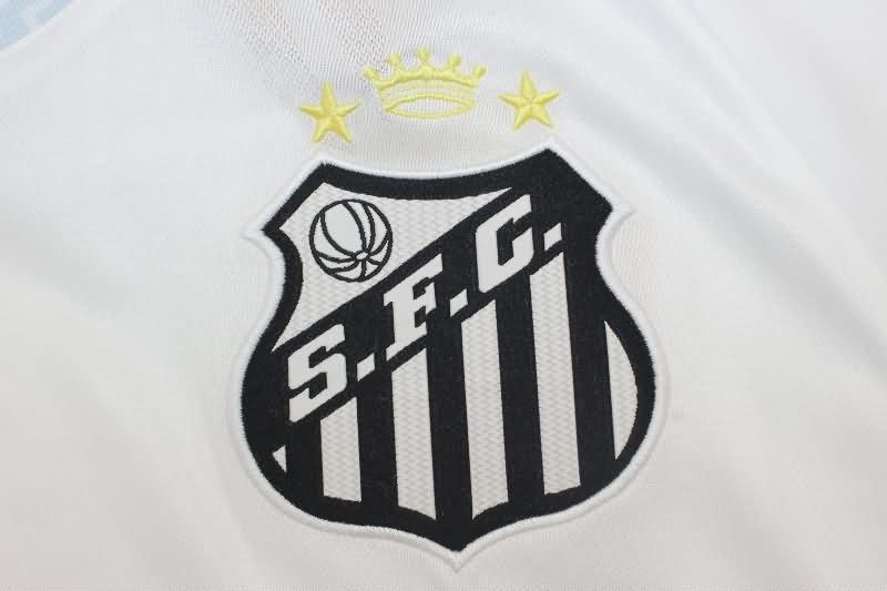 Thailand Quality(AAA) 2025 Santos Home Soccer Jersey