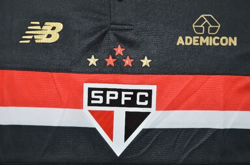 Thailand Quality(AAA) 2025 Sao Paulo Third Soccer Jersey