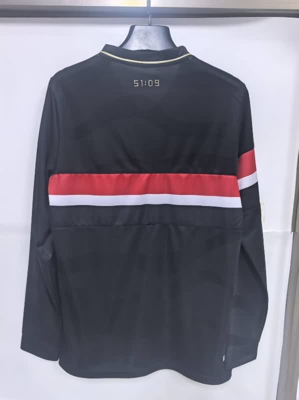 Thailand Quality(AAA) 2025 Sao Paulo Third Long Sleeve Soccer Jersey
