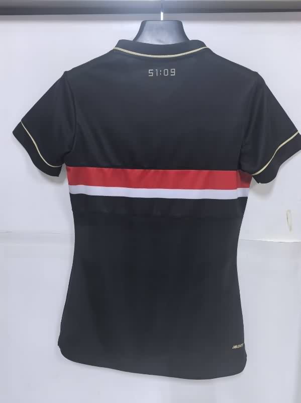 Thailand Quality(AAA) 2025 Sao Paulo Third Women Soccer Jersey