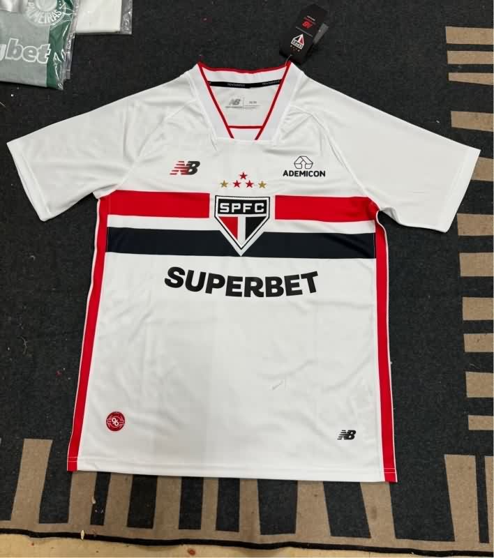 Thailand Quality(AAA) 2026 Sao Paulo Home Soccer Jersey Thailand Quality(AAA) 2026 Sao Paulo Home Soccer Jersey