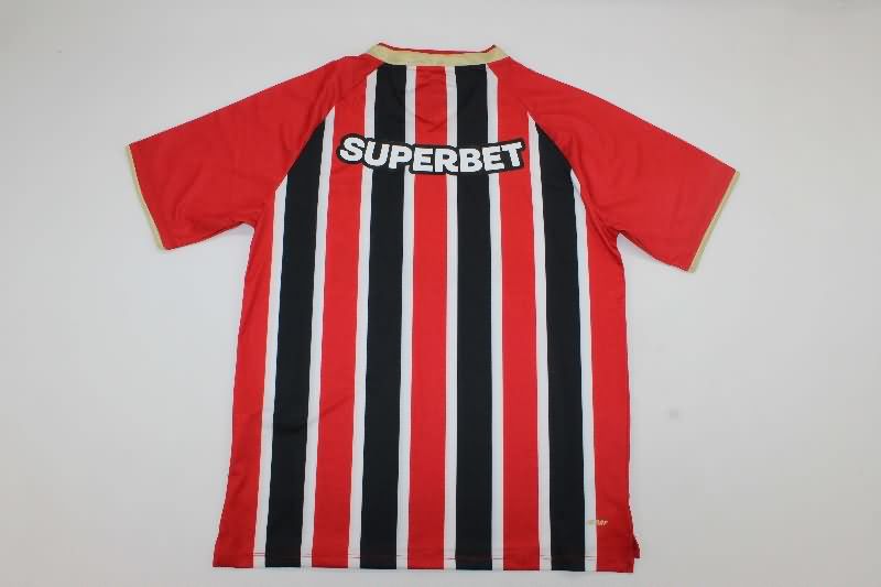Thailand Quality(AAA) 2025 Sao Paulo Away Soccer Jersey