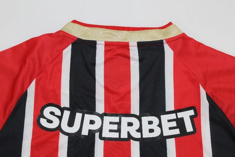 Thailand Quality(AAA) 2025 Sao Paulo Away Soccer Jersey