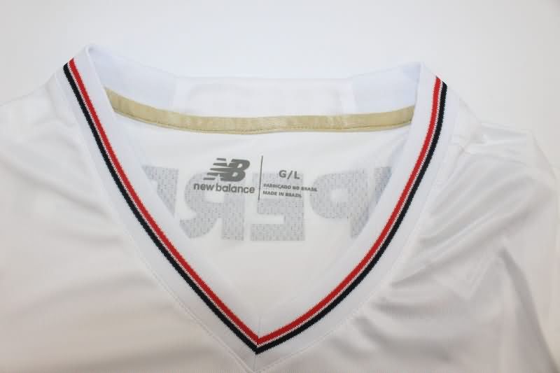Thailand Quality(AAA) 2025 Sao Paulo Home Soccer Jersey