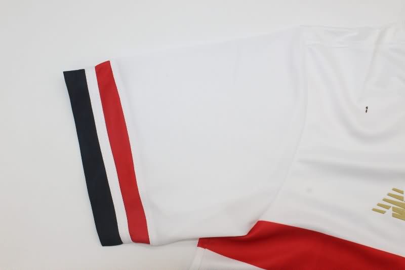 Thailand Quality(AAA) 2025 Sao Paulo Home Soccer Jersey