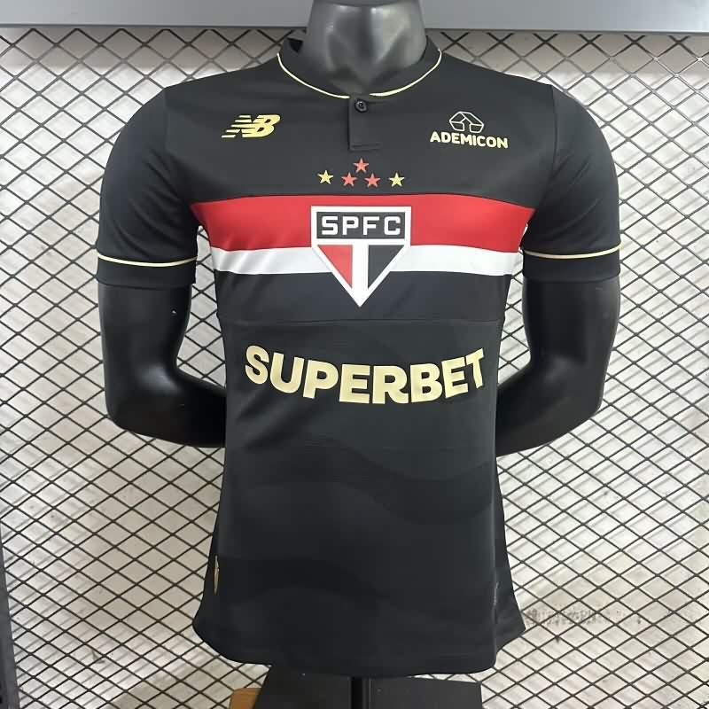 Thailand Quality(AAA) 2025 Sao Paulo Third Soccer Jersey (Player)