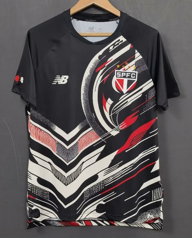 Thailand Quality(AAA) 2025 Sao Paulo Training Soccer Jersey 02