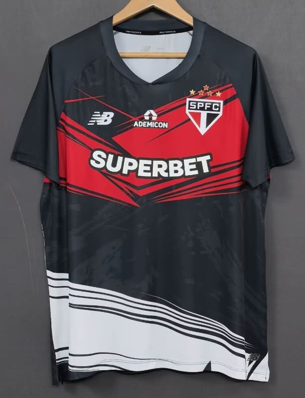 Thailand Quality(AAA) 2025 Sao Paulo Training Soccer Jersey 02