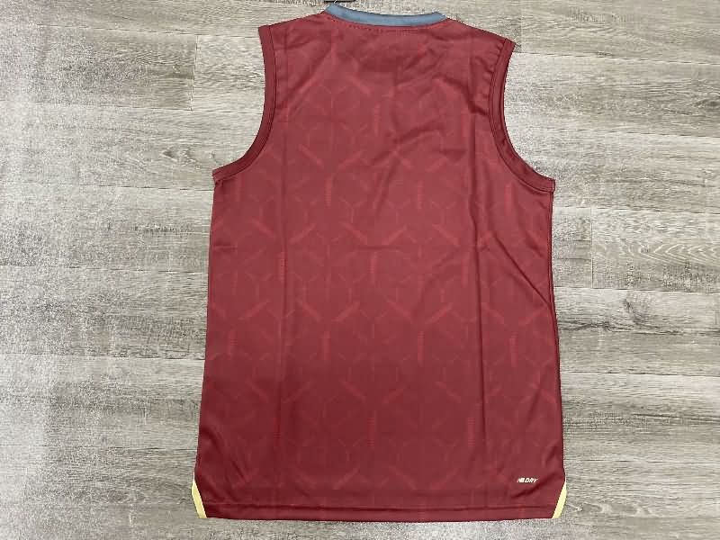 Thailand Quality(AAA) 2025 Sao Paulo Training Vest Soccer Jersey 02