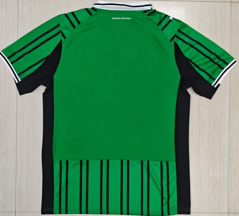 Thailand Quality(AAA) 25/26 Sassuolo Home Soccer Jersey