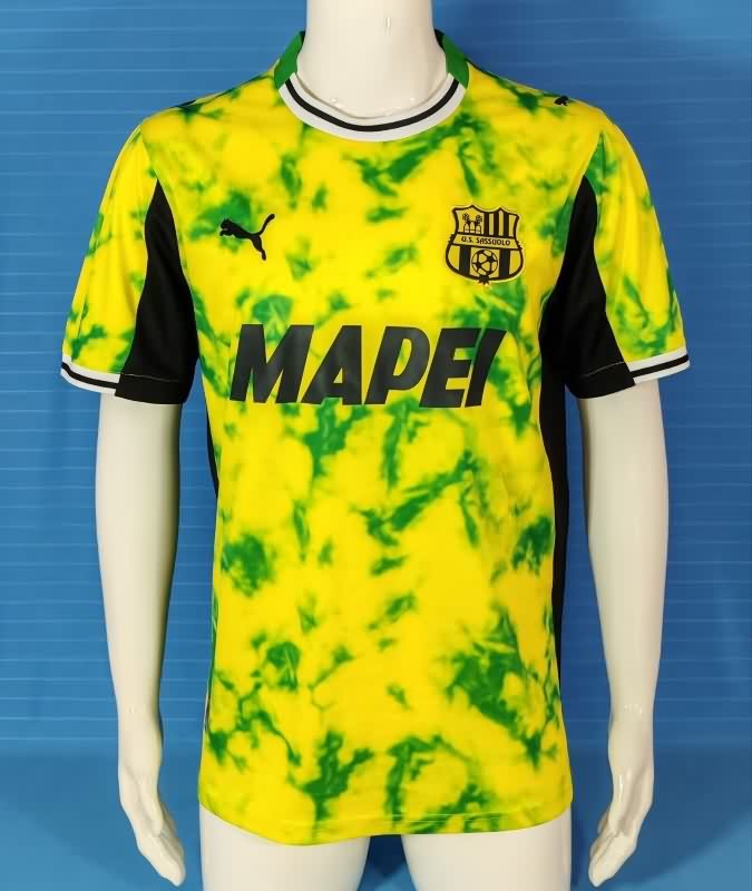 Thailand Quality(AAA) 25/26 Sassuolo Third Soccer Jersey