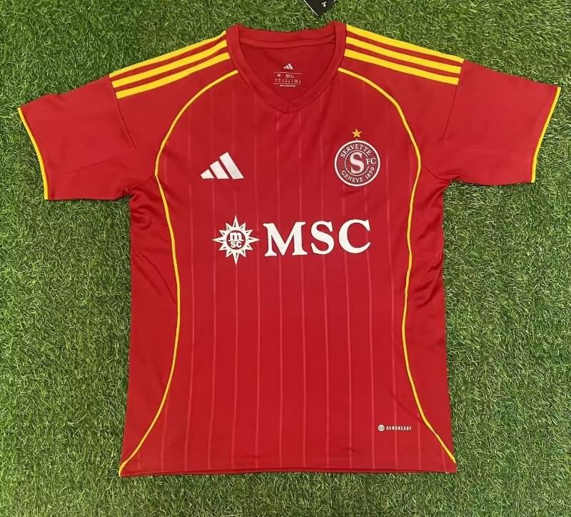Thailand Quality(AAA) 25/26 Servette FC Home Soccer Jersey