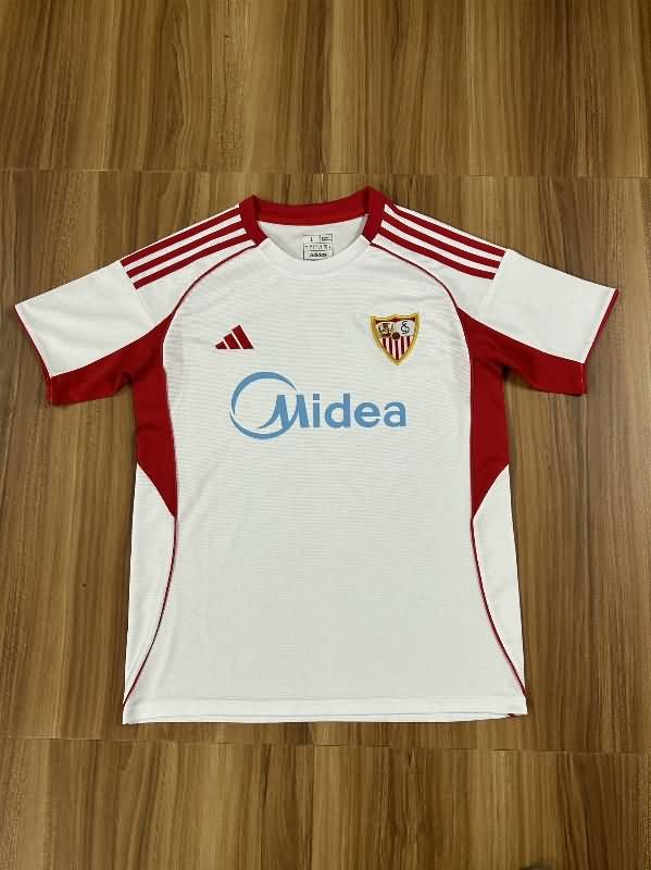 Thailand Quality(AAA) 25/26 Sevilla Home Soccer Jersey