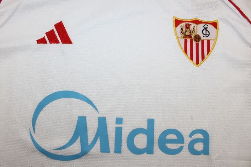 Thailand Quality(AAA) 25/26 Sevilla Home Soccer Jersey