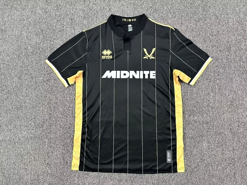 Thailand Quality(AAA) 25/26 Sheffield United Goalkeeper Black Soccer Jersey