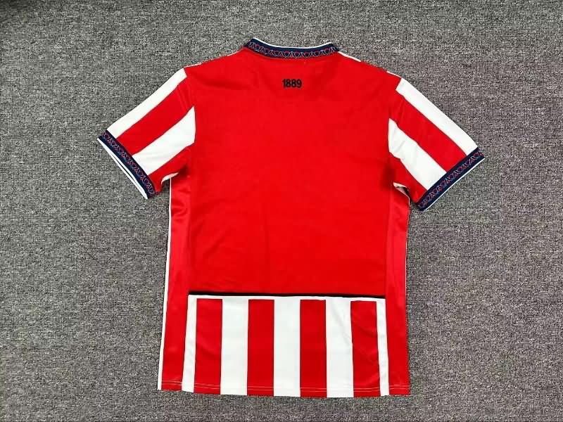 Thailand Quality(AAA) 25/26 Sheffield United Home Soccer Jersey