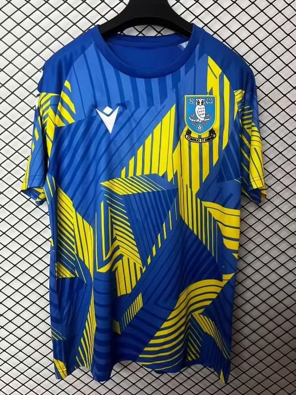 Thailand Quality(AAA) 25/26 Sheffield Wednesday Training Soccer Jersey