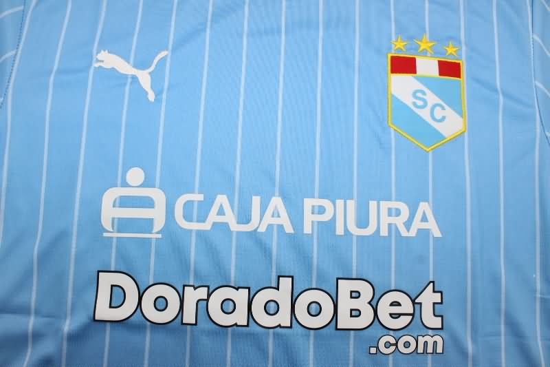 Thailand Quality(AAA) 2025 Sporting Cristal Home Soccer Jersey
