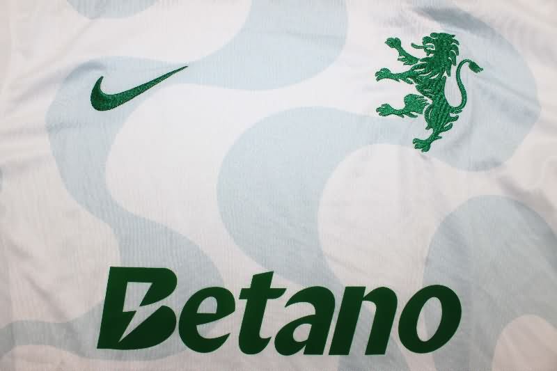 Thailand Quality(AAA) 25/26 Sporting Lisbon Fourth Soccer Jersey