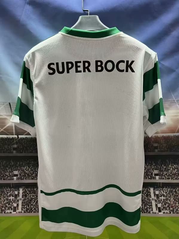 Thailand Quality(AAA) 25/26 Sporting Lisbon Home Soccer Jersey