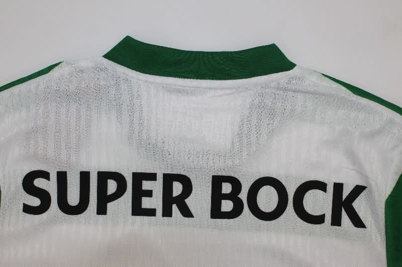 Thailand Quality(AAA) 245/26 Sporting Lisbon Home Soccer Jersey (Player)