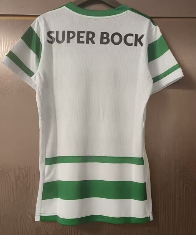 Thailand Quality(AAA) 25/26 Sporting Lisbon Home Women Soccer Jersey
