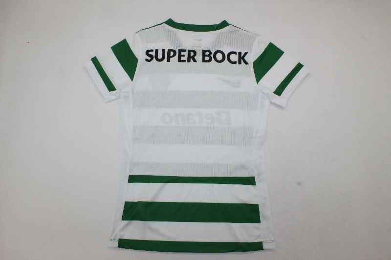Thailand Quality(AAA) 25/26 Sporting Lisbon Home Women Soccer Jersey