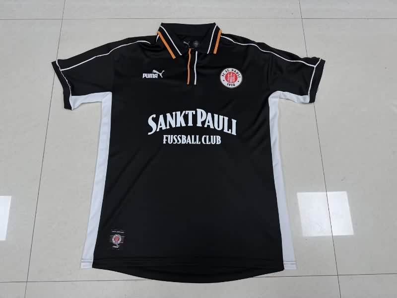 Thailand Quality(AAA) 25/26 St Pauli Black Soccer Jersey