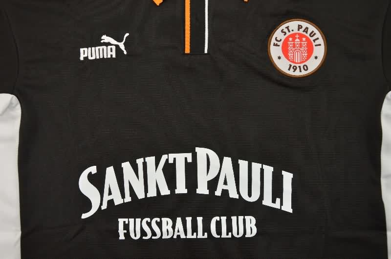 Thailand Quality(AAA) 25/26 St Pauli Black Soccer Jersey