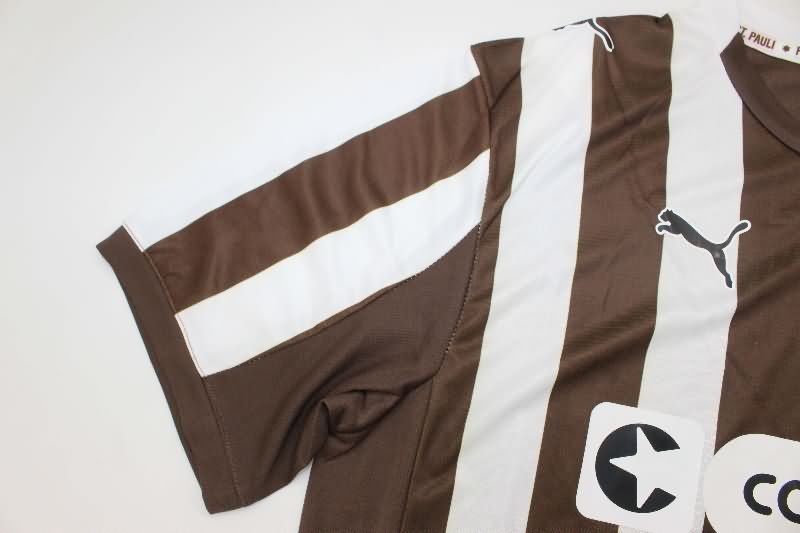 Thailand Quality(AAA) 25/26 St Pauli Home Soccer Jersey