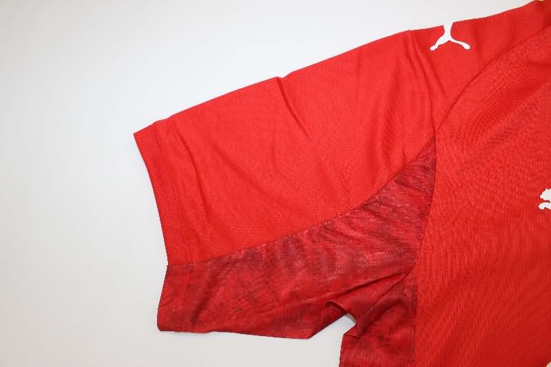 Thailand Quality(AAA) 25/26 St Pauli Red Soccer Jersey
