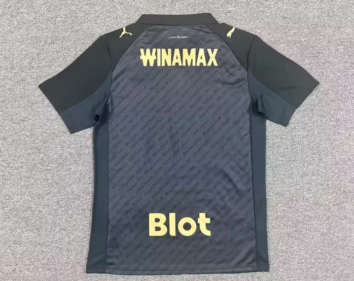 Thailand Quality(AAA) 25/26 Stade Rennais 125th Anniversary Black Soccer Jersey