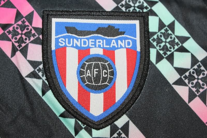 Thailand Quality(AAA) 25/26 Sunderland Goalkeeper Black Soccer Jersey
