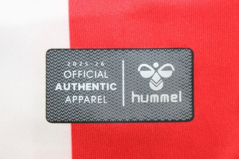 Thailand Quality(AAA) 25/26 Sunderland Home Long Sleeve Soccer Jersey